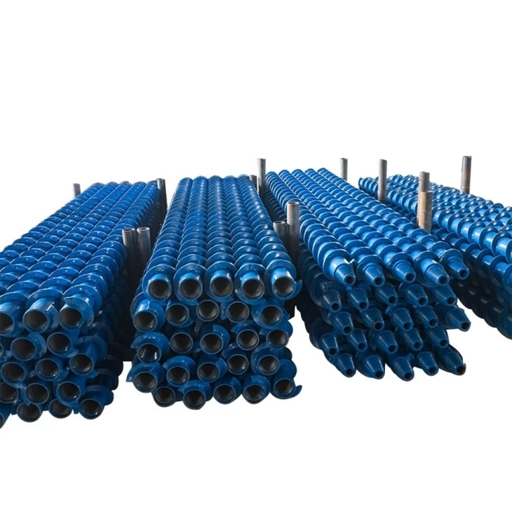 spiral drill pipe