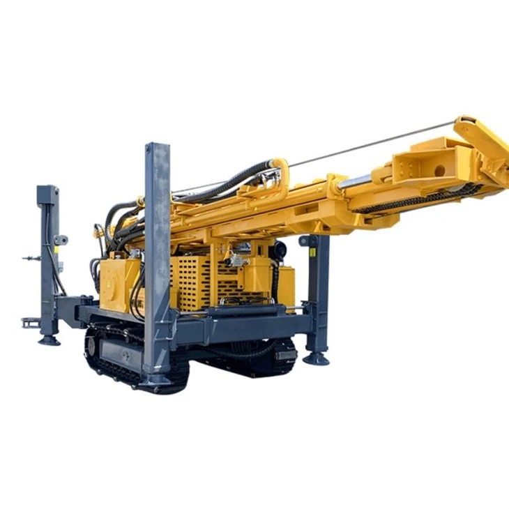 hydraulic well drilling rig