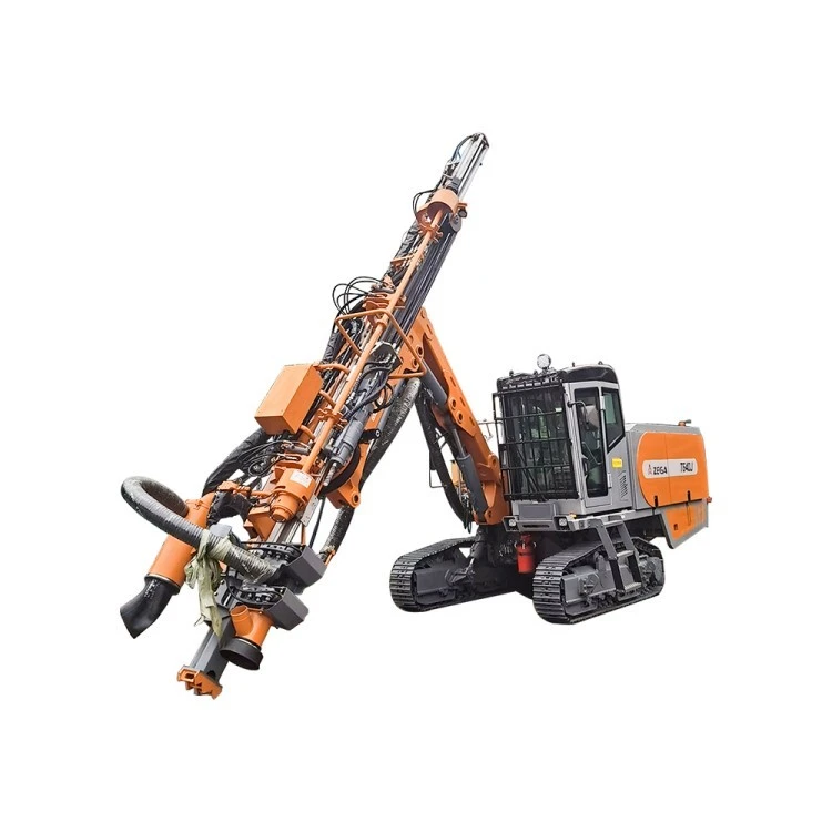 integrated tracked surface top hammer drilling
