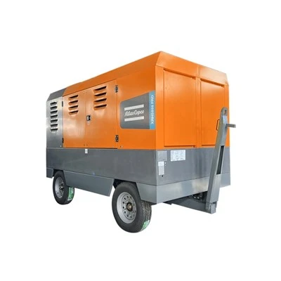 Atlas Copco portativ dizel dvigatelli vintli havo kompressori